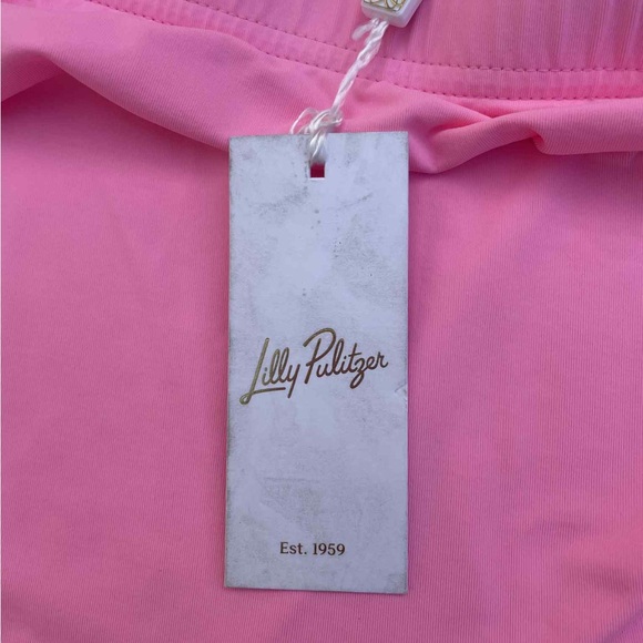 Lilly Pulitzer Luxletic Pink Active Shorts - Picture 3 of 6